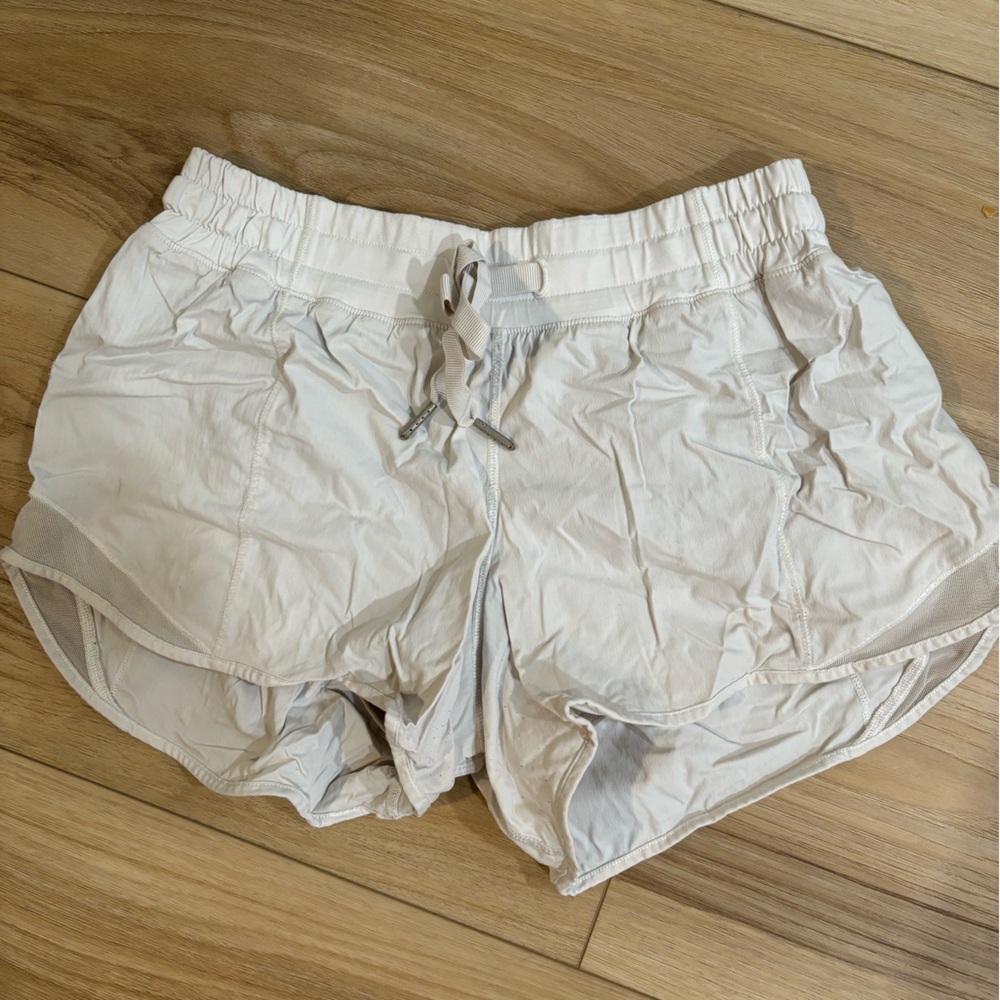 Lululemon white shorts